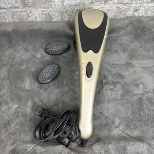 Vintage YEJEN Two Peaks Massage Handheld Percussion Massager YJ-1001B 2 Speed